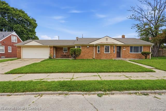 front view for 8345 Sirron Street, Detroit, Mi. 48234