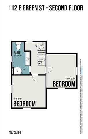 Builiding view three for 112 Green, Hastings, MI. 49058