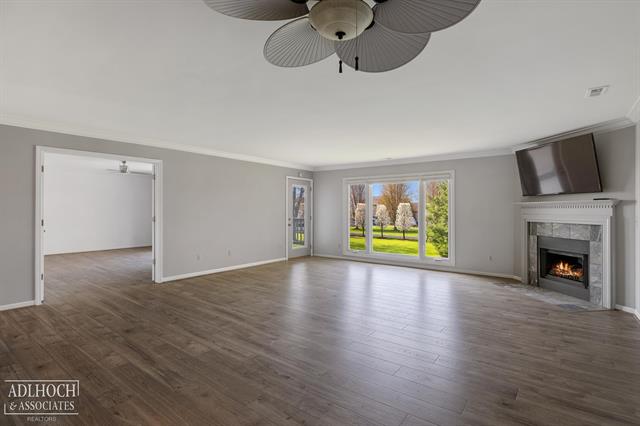 Builiding view seven for 25540 Waterview Drive, Harrison Township, MI. 48045