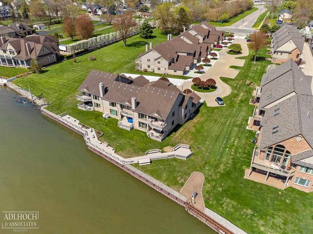 Builiding view thirty two for 25540 Waterview Drive, Harrison Township, MI. 48045