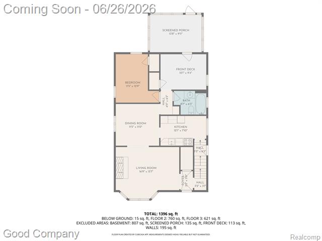Builiding view fifty five for 1526 W 12 Mile, Royal Oak, MI. 48073