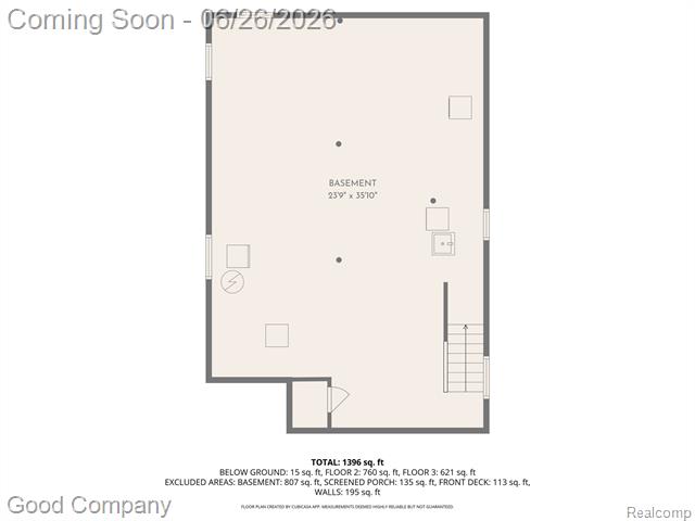 Builiding view fifty four for 1526 W 12 Mile, Royal Oak, MI. 48073