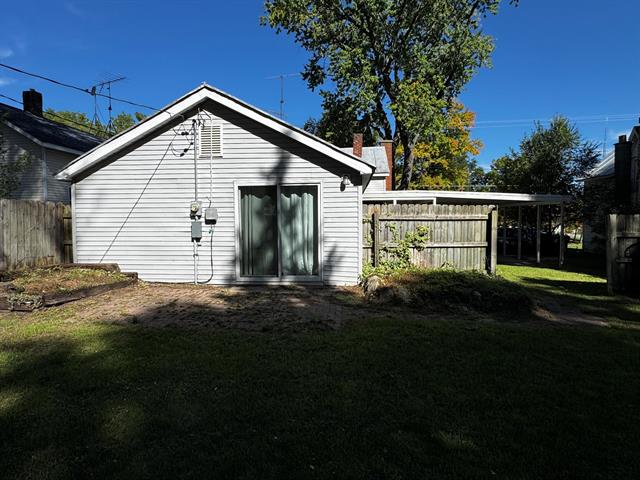 Builiding view five for 213 Montcalm, Greenville, MI. 48838