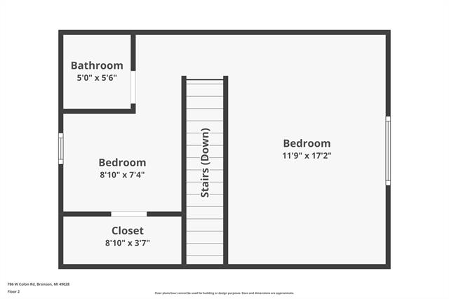 Builiding view twenty six for 786 Colon Rd, Bronson, MI. 49028