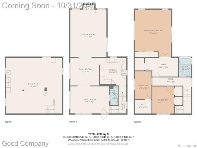 Builiding view forty eight for 122 Euclid, Royal Oak, MI. 48067