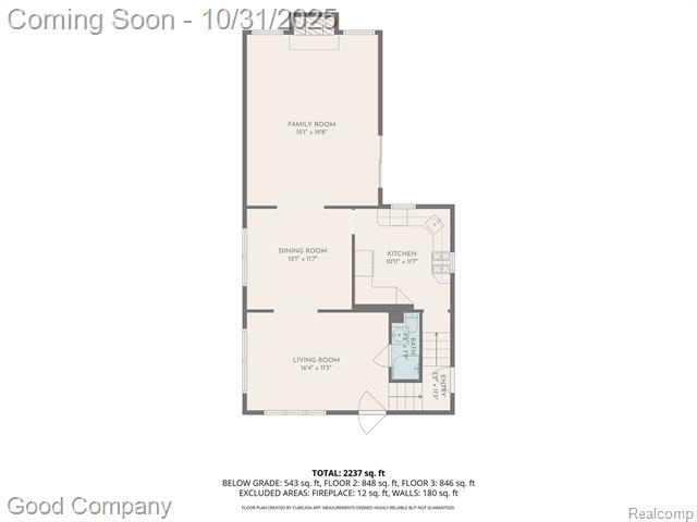 Builiding view forty six for 122 Euclid, Royal Oak, MI. 48067