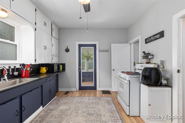 Builiding view five for 22 Jefferson, Zeeland, MI. 49464