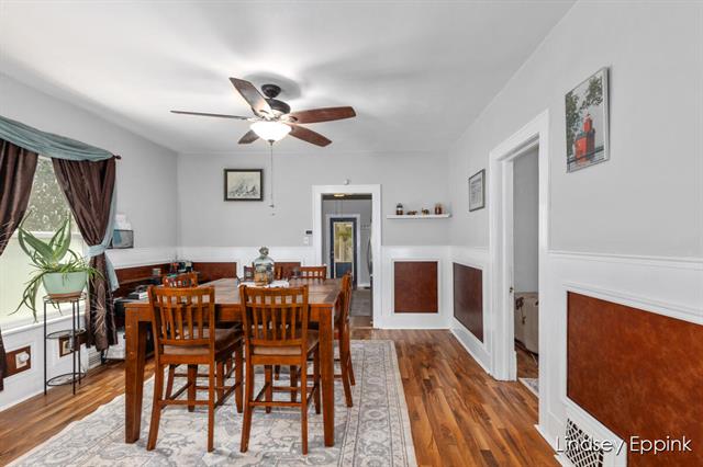 Builiding view four for 22 Jefferson, Zeeland, MI. 49464