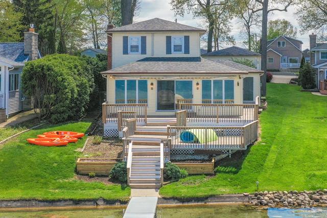 front view for 23650 S Shore, Edwardsburg, Mi. 49112