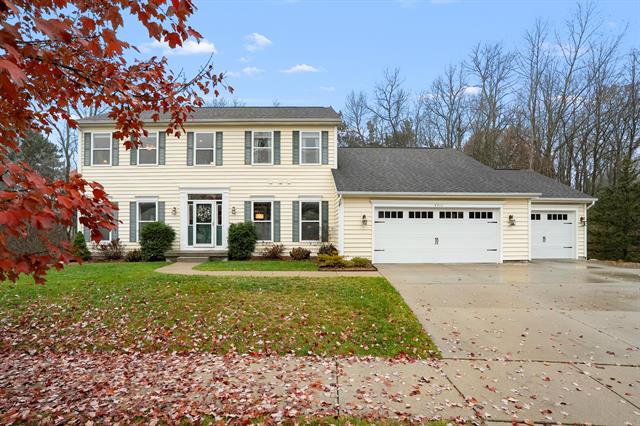 front view for 4711 Andover Woods Court, Portage, Mi. 49024