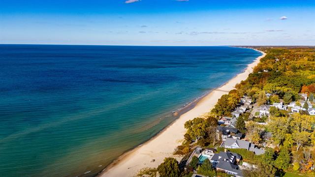 Builiding view five for 7409 Mitchell, South Haven, MI. 49090