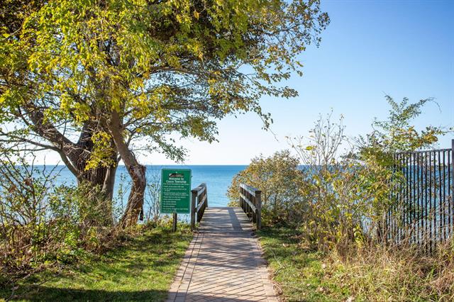 Builiding view sixty three for 7409 Mitchell, South Haven, MI. 49090