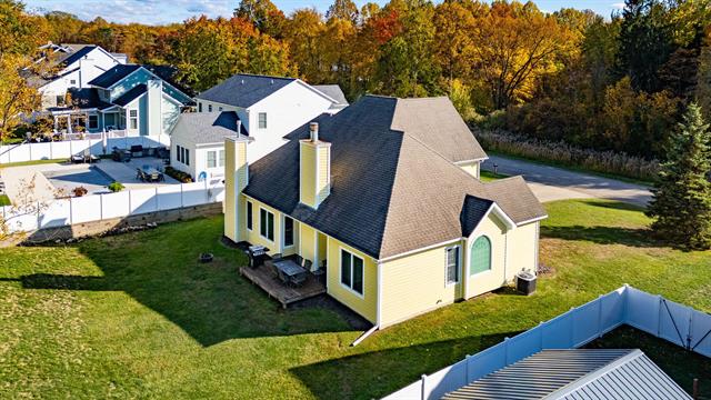 Builiding view two for 7409 Mitchell, South Haven, MI. 49090