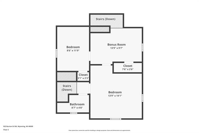 Builiding view twenty five for 922 Burton, Wyoming, MI. 49509
