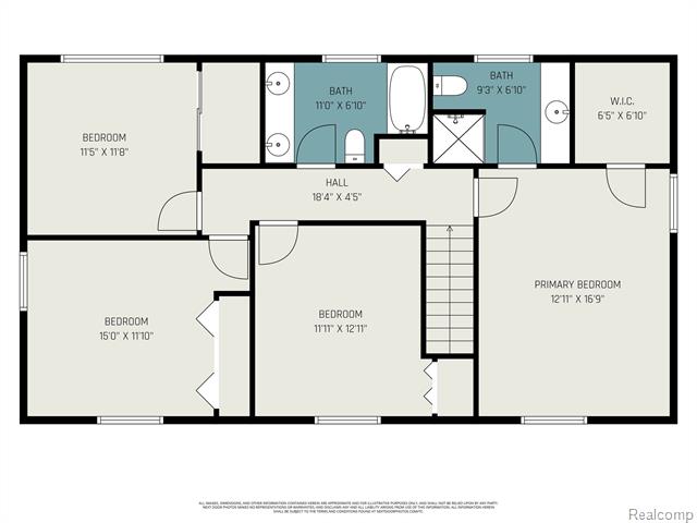 Builiding view seventeen for 22180 Ivanhoe, Southfield, MI. 48034