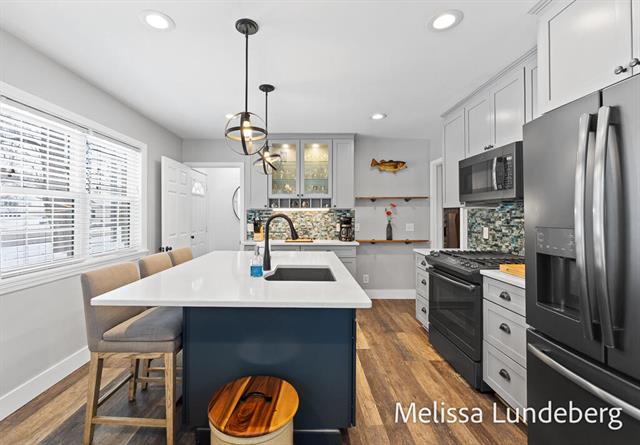 Builiding view four for 220 Barber, Spring Lake, MI. 49456