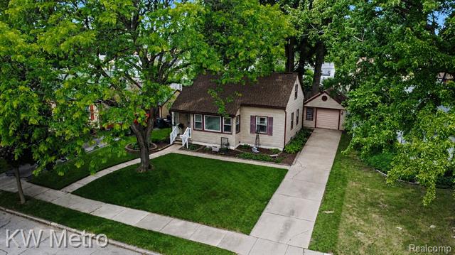 Builiding view forty for 2815 Ellwood, Berkley, MI. 48072