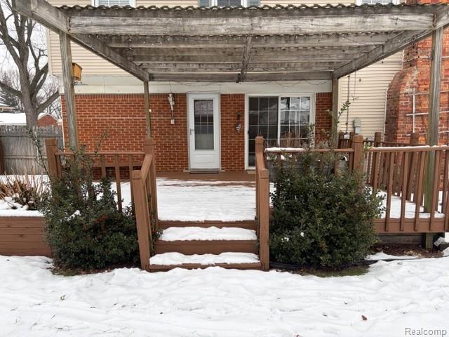 Builiding view four for 1145 Elliott, Madison Heights, MI. 48071