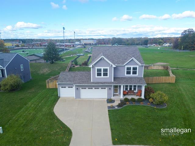 Builiding view forty six for 843 Wild Flower, Wayland, MI. 49348