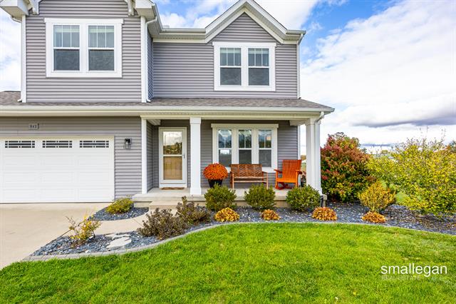 Builiding view thirty two for 843 Wild Flower, Wayland, MI. 49348