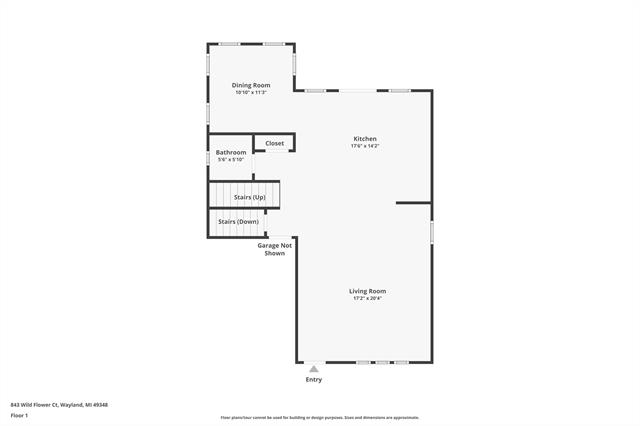 Builiding view twelve for 843 Wild Flower, Wayland, MI. 49348