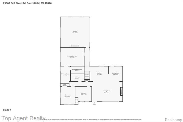 Builiding view forty eight for 29863 Fall River, Southfield, MI. 48076