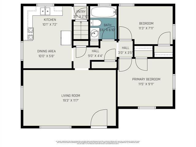 Builiding view nineteen for 1238 Carlton, Grand Rapids, MI. 49505