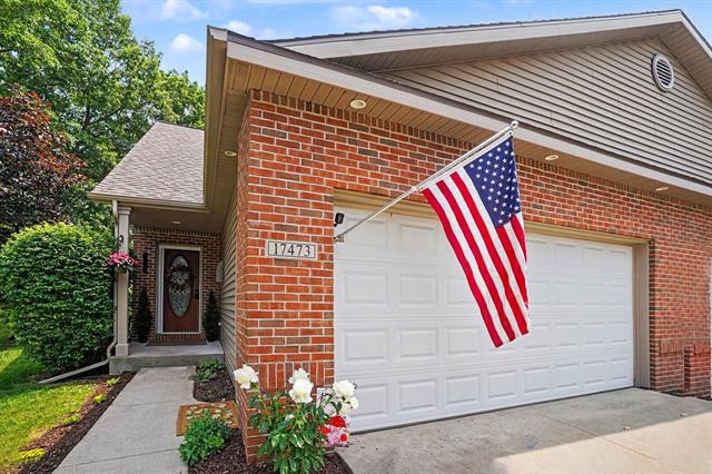 front view for 17473 Park Place Circle, Spring Lake, Mi. 49456