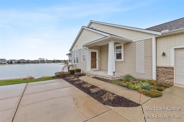 Builiding view three for 7443 Watermark, Allendale, MI. 49401