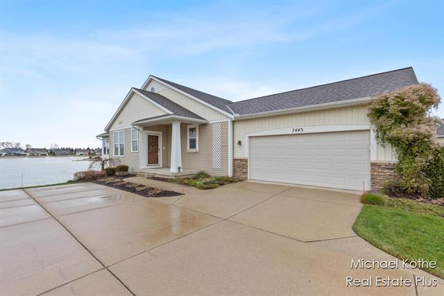 front view for 7443 Watermark Drive, Allendale, Mi. 49401