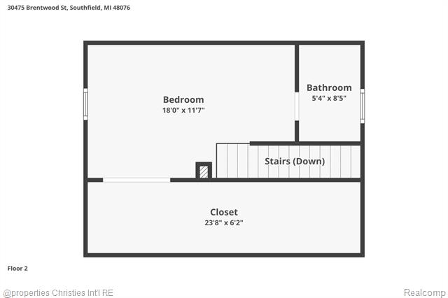Builiding view forty two for 30475 Brentwood, Southfield, MI. 48076