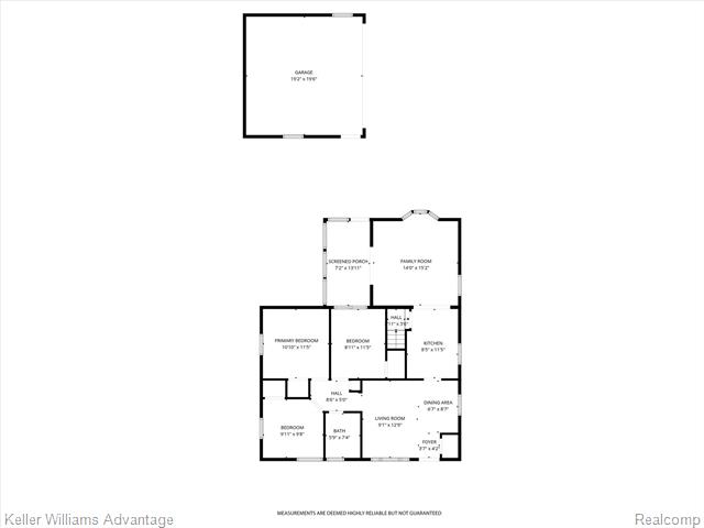 Builiding view forty for 3107 Maplewood, Royal Oak, MI. 48073