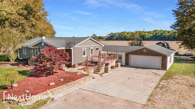 front view for 18257 East, New Lothrop, Mi. 48460