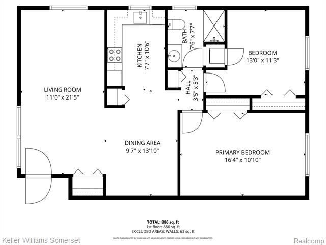 Builiding view twenty two for 4345 Crooks, Royal Oak, MI. 48073