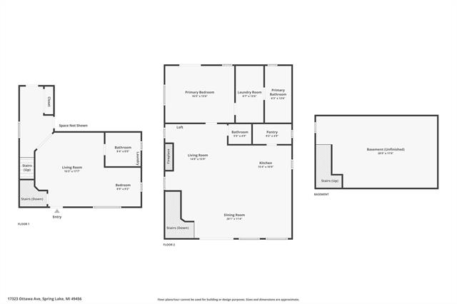 Builiding view ninety four for 17323 Ottawa, Spring Lake, MI. 49456