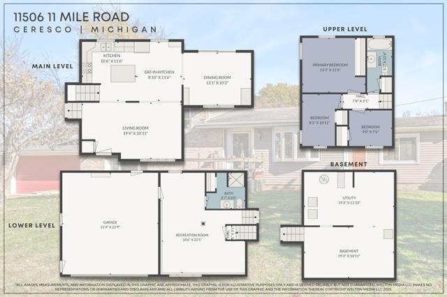 Builiding view thirty eight for 11506 11 Mile, Ceresco, MI. 49033