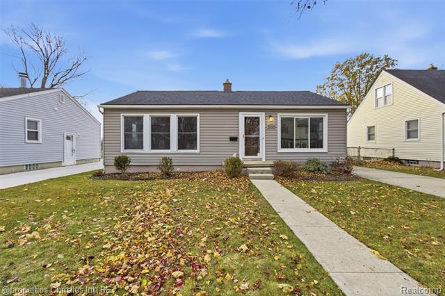 front view for 1212 Amelia Ave, Royal Oak, Mi. 48073