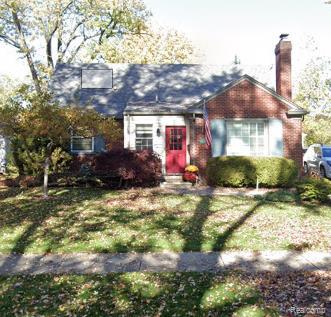 front view for 4312 Samoset Rd, Royal Oak, Mi. 48073