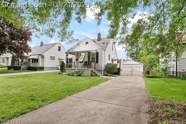 front view for 115 Gargantua Ave, Clawson, Mi. 48017