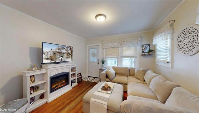 Builiding view five for 298 Broadacre, Clawson, MI. 48017