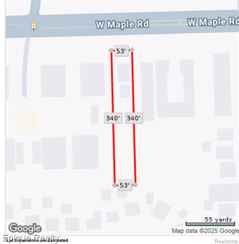 Builiding view three for 659 W Maple, Clawson, MI. 48017