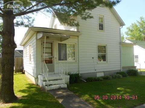front view for 214 Grove Street, Otisville, Mi. 48463