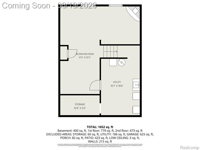 Builiding view thirty four for 549 Park, Clawson, MI. 48017