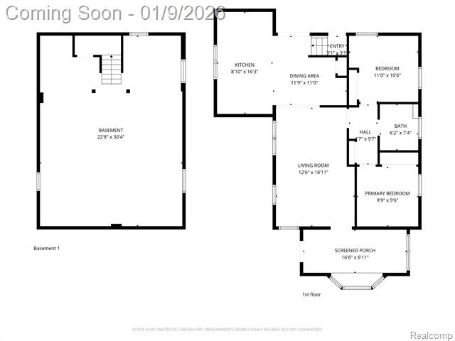 Builiding view forty four for 124 Leroy, Clawson, MI. 48017