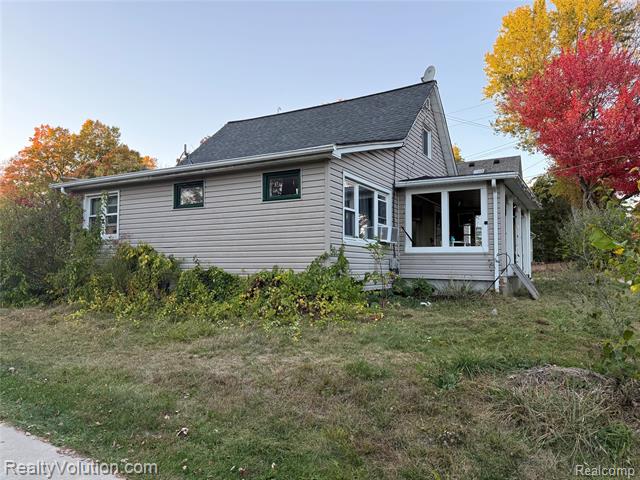 Builiding view two for 4090 School, Metamora, MI. 48455