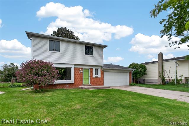 front view for 1450 Dreon Dr, Clawson, Mi. 48017