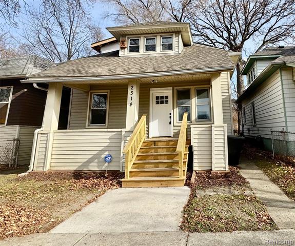 front view for 2514 Beals Street, Detroit, Mi. 48214