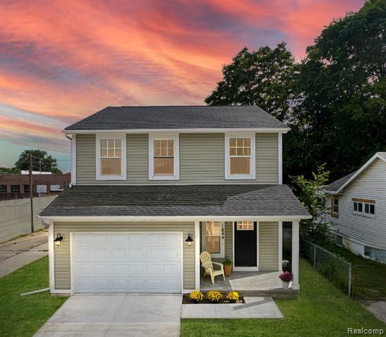 front view for 1844 Jarvis Avenue, Hazel Park, Mi. 48030