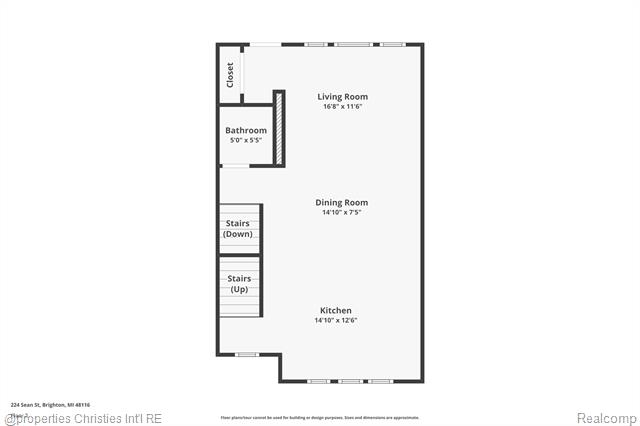 Builiding view twenty eight for 224 Sean, Brighton, MI. 48116