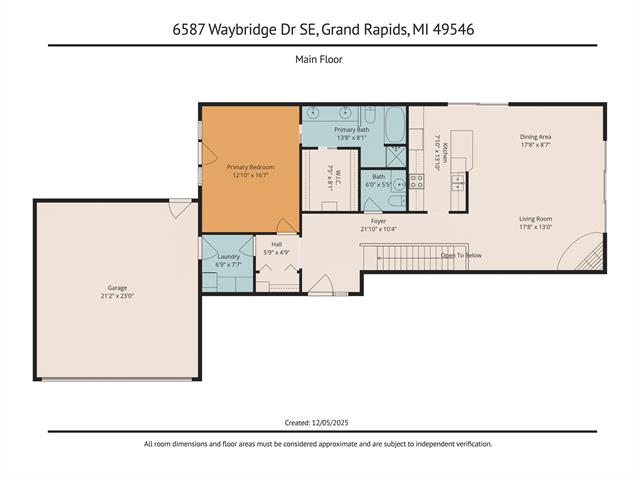 Builiding view twenty one for 6587 Waybridge, Grand Rapids, MI. 49546